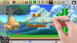 画像ギャラリー No.004のサムネイル画像 / ［E3 2014］「Mario Maker」プレイレポート。普通のコースからエグいコースまで，直感的な操作で思いのままにデザイン可能