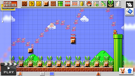 画像ギャラリー No.007のサムネイル画像 / ［E3 2014］「Mario Maker」プレイレポート。普通のコースからエグいコースまで，直感的な操作で思いのままにデザイン可能
