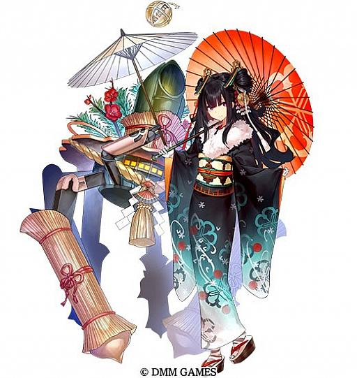 画像ギャラリー No.003のサムネイル画像 / 「御城プロジェクト:RE」，城娘が新春の装いで登場する「謹賀新年キャンペーン」開催