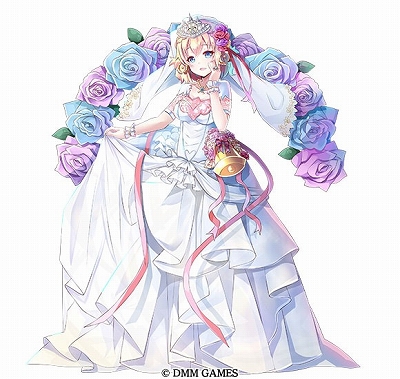 画像ギャラリー No.002のサムネイル画像 / 「御城プロジェクト:RE」，花嫁衣装の城娘が登場＆ジューンブライドキャンペーンが開催