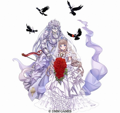 画像ギャラリー No.004のサムネイル画像 / 「御城プロジェクト:RE」，花嫁衣装の城娘が登場＆ジューンブライドキャンペーンが開催