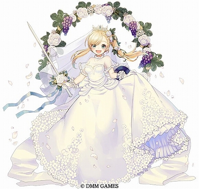 画像ギャラリー No.005のサムネイル画像 / 「御城プロジェクト:RE」，花嫁衣装の城娘が登場＆ジューンブライドキャンペーンが開催