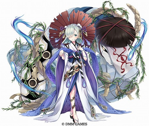 画像ギャラリー No.006のサムネイル画像 / 「御城プロジェクト:RE」，肝試し衣装の城娘たちが登場する「真夏の納涼キャンペーン」を開催