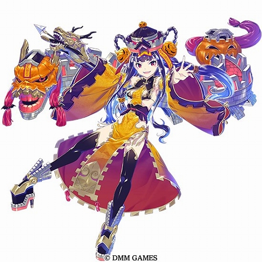 画像ギャラリー No.002のサムネイル画像 / 「御城プロジェクト:RE」，ハロウィン衣装の城娘たちが登場する「ハロウィンキャンペーン」が本日開催