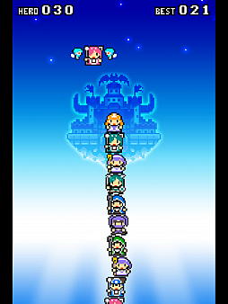 画像ギャラリー No.009のサムネイル画像 / 積みあげた勇者で姫を救え！　スマホ向けタップゲーム「プリズンタワー」を紹介する「（ほぼ）日刊スマホゲーム通信」第583回