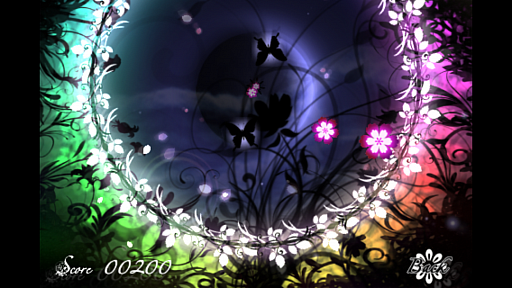 画像ギャラリー No.002のサムネイル画像 / 闇夜に舞う幻想的な音楽と美しい花。iOS向け音楽ゲーム「Dazzling Night」を紹介する「（ほぼ）日刊スマホゲーム通信」第591回