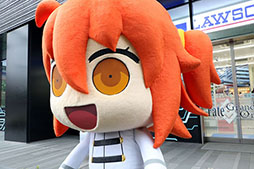 画像ギャラリー No.027のサムネイル画像 / 特異店Lが秋葉原に出現！　「Fate/Grand Order」ローソンコラボ店舗をフォトレポート。マシュの「先輩」が聞けるのはここだけ