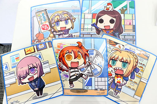 画像ギャラリー No.037のサムネイル画像 / 特異店Lが秋葉原に出現！　「Fate/Grand Order」ローソンコラボ店舗をフォトレポート。マシュの「先輩」が聞けるのはここだけ