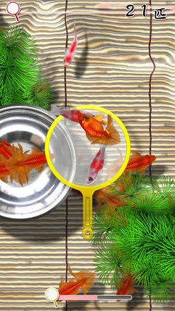 桜金魚すくい