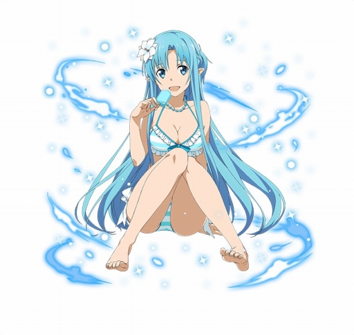 画像ギャラリー No.003のサムネイル画像 / 「SAO コード・レジスタ」,水着姿のアスナやリズベット達がレアスカウトに登場