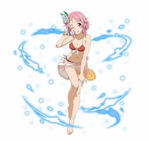 画像ギャラリー No.004のサムネイル画像 / 「SAO コード・レジスタ」,水着姿のアスナやリズベット達がレアスカウトに登場