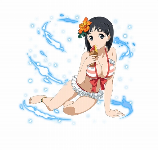画像ギャラリー No.006のサムネイル画像 / 「SAO コード・レジスタ」,水着姿のアスナやリズベット達がレアスカウトに登場