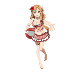 画像ギャラリー No.002のサムネイル画像 / 「SAO コード・レジスタ」，ヒロインたちが水着＆踊り子衣裳で再登場
