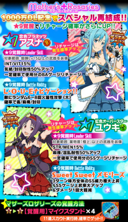画像ギャラリー No.003のサムネイル画像 / 「SAO コード・レジスタ」，1000万DLを記念した“闘神ユウキ”が実装