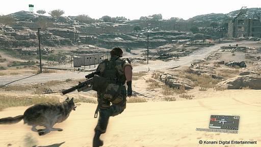 画像ギャラリー No.003のサムネイル画像 / 「METAL GEAR SOLID V: THE PHANTOM PAIN」のファーストインプレッション。メタルギアとしての軸はブレず，自由度が飛躍的に向上