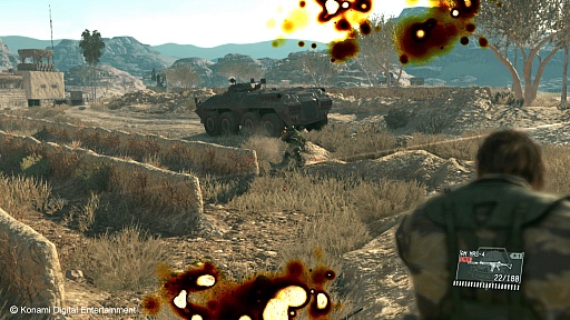 画像ギャラリー No.007のサムネイル画像 / 「METAL GEAR SOLID V: THE PHANTOM PAIN」のファーストインプレッション。メタルギアとしての軸はブレず，自由度が飛躍的に向上