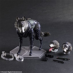 画像ギャラリー No.008のサムネイル画像 / 「MGSV：TPP」に登場する「D-DOG」と「第三の子供」のフィギュアが予約開始