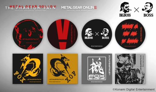 画像ギャラリー No.002のサムネイル画像 / 「MGSV：TPP」イオン限定コースタープレゼントキャンペーンを2月9日から実施