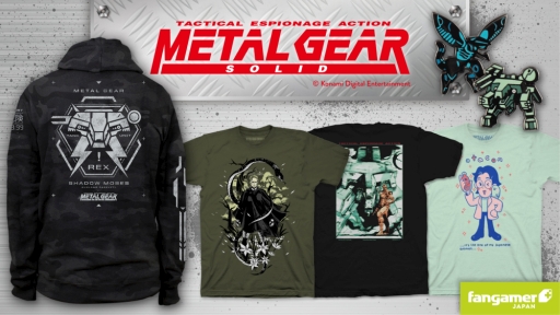 画像ギャラリー No.001のサムネイル画像 / 「メタルギアソリッド」のパーカーやTシャツなど，最新グッズ5点が発売