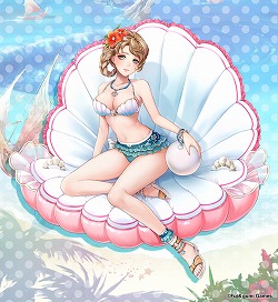 画像ギャラリー No.008のサムネイル画像 / 「ファントム オブ キル」，ダグダら4名の水着キャラが紹介