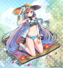 画像ギャラリー No.004のサムネイル画像 / 「ファントム オブ キル」，シャルウル，ルーンら4人の水着ユニットを紹介