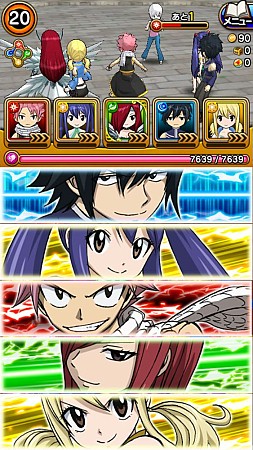 画像ギャラリー No.004のサムネイル画像 / Android版「フェアリーテイル 〜ブレイブサーガ〜」配信開始。星霊石を配布中
