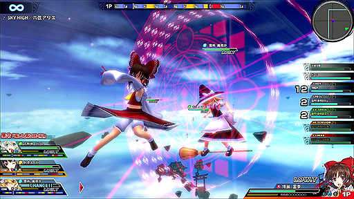 画像ギャラリー No.008のサムネイル画像 / PS4「東方スカイアリーナ・幻想郷空戦姫-MATSURI-CLIMAX」の配信がPS Storeで本日スタート。「Play,Doujin!」プロジェクト作品の一つ