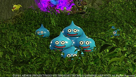 画像ギャラリー No.017のサムネイル画像 / 「ドラゴンクエストヒーローズ」プレイヤーキャラクターの特技続報。ゼシカは呪文とお色気を武器に，ヤンガスはパワフルにオノを振るってバトル