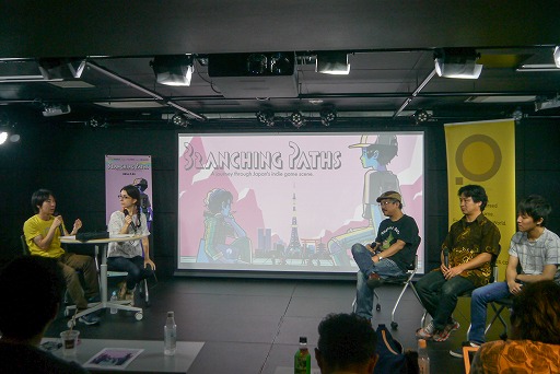 画像ギャラリー No.008のサムネイル画像 / 日本のインディーズゲーム界をフランス人が追う「Branching Paths」試写会レポート。木村祥朗氏，もっぴん氏，楢村 匠氏がシーンの現状を語る
