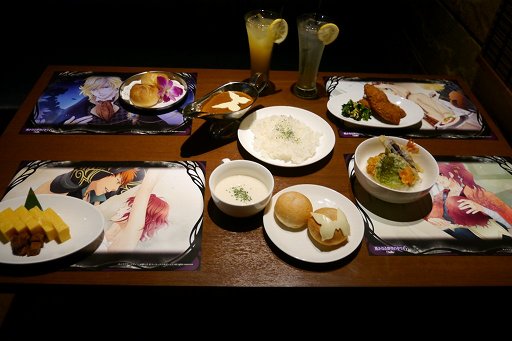 画像ギャラリー No.009のサムネイル画像 / 「遙かなる時空の中で6」コラボカフェでは，さまざまなコラボメニューが展開中。店舗の様子をレポート