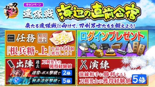 画像ギャラリー No.005のサムネイル画像 / 「刀剣乱舞ONLINE」，攻略済みの「過去」の合戦場へ自動で行軍できる機能を実装。新便利道具「検非違使隠形香」も登場