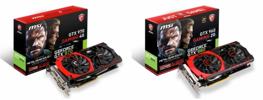 画像ギャラリー No.001のサムネイル画像 / MSIがGTX 970とGTX 960で「MGSV：GROUND ZEROES」をバンドル