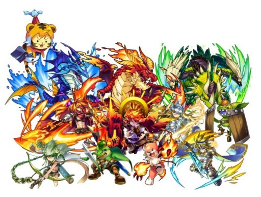 画像ギャラリー No.010のサムネイル画像 / iOS/Android向けラインバトルゲーム「大乱闘！ドラゴンパレード」が発表に