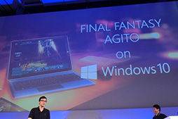 画像ギャラリー No.009のサムネイル画像 / 「FFアギト」のWindows 10版が発表。開発者に次期Windows対応を訴えたMicrosoftのイベント「de:code 2015」基調講演をレポート