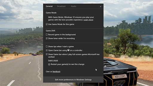 画像ギャラリー No.003のサムネイル画像 / PCゲームのフレームレートが良くなる？ Windows 10の次期アップデートで導入される「Game Mode」の概要が明らかに