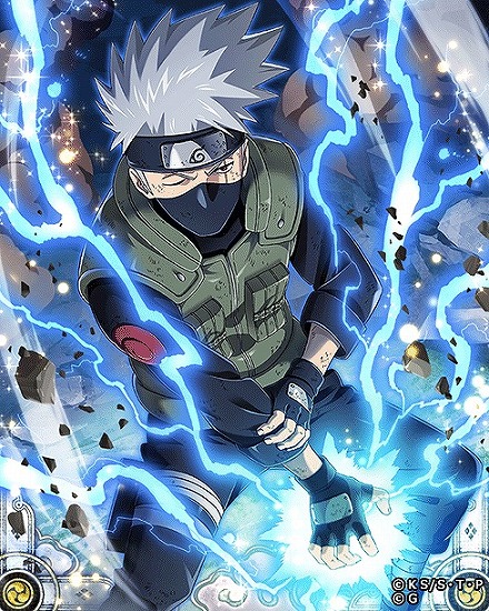 画像ギャラリー No.001のサムネイル画像 / 「NARUTO -ナルト- 忍コレクション 疾風乱舞」に神忍“はたけカカシ”が登場。忍育成強化キャンペーンも