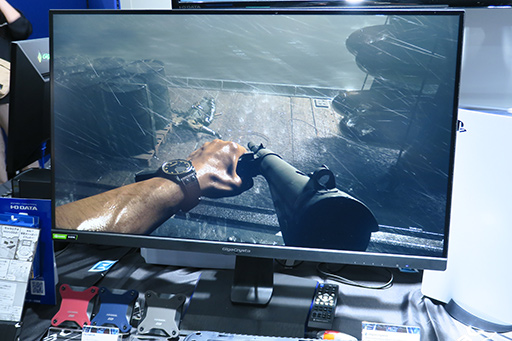 画像ギャラリー No.002のサムネイル画像 / アイ・オー，PS5との組み合わせに適した4K/144Hz表示対応ディスプレイや4K対応ビデオキャプチャデバイスを披露