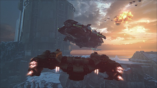 画像ギャラリー No.003のサムネイル画像 / 空中戦艦を操るオンラインシューター「Dreadnought」のゲームプレイを紹介するムービーが公開