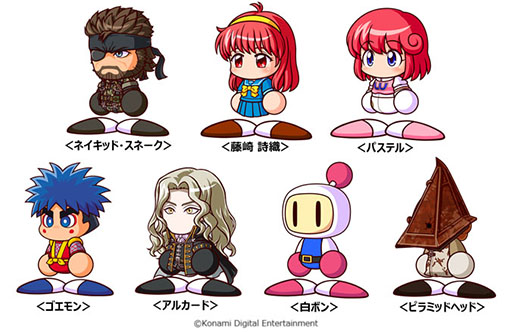 画像ギャラリー No.002のサムネイル画像 / 「パワプロアプリ」，スネークや藤崎詩織，白ボンらがパワプロキャラとして参戦する「KONAMIドリームコラボ」を本日開始