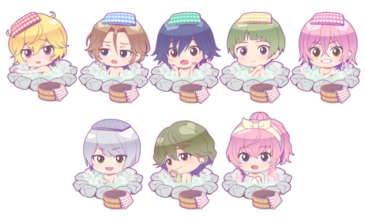 画像ギャラリー No.002のサムネイル画像 / 「美男高校地球防衛部 LOVE！LOVE！GAME！」でキャラとの混浴が楽しめるストーリー配信