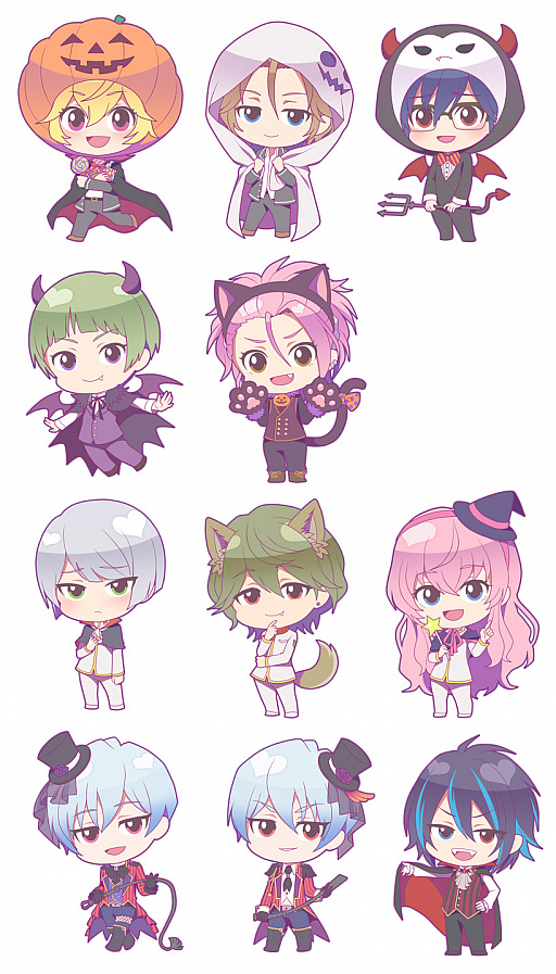 画像ギャラリー No.002のサムネイル画像 / 「美男高校地球防衛部LOVE！LOVE！GAME！」，ハロウィン限定ストーリーが読めるブロックが追加