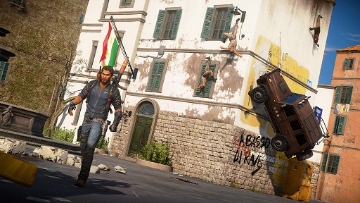 画像ギャラリー No.017のサムネイル画像 / ［E3 2015］「Just Cause 3」のディテールがE3で明らかに。独裁者を倒すため，故郷の島で破壊の限りを尽くせ