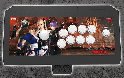画像ギャラリー No.002のサムネイル画像 / まさかの2連アナログスティック付き。DOA5：Last RoundコラボのアケコンをHORIが発表
