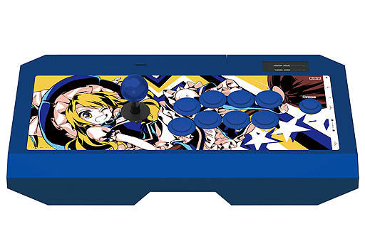 画像ギャラリー No.005のサムネイル画像 / HORI，「東方深秘録」コラボのアーケードスティックを12月に発売。レバーとボタンを離したカスタムバージョンのアケステも