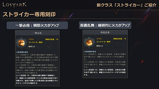 画像ギャラリー No.008のサムネイル画像 / 「LOST ARK」，新クラス“ストライカー”が追加される8月アップデートは8月17日配信。フェイスパターンや専用アバターも登場