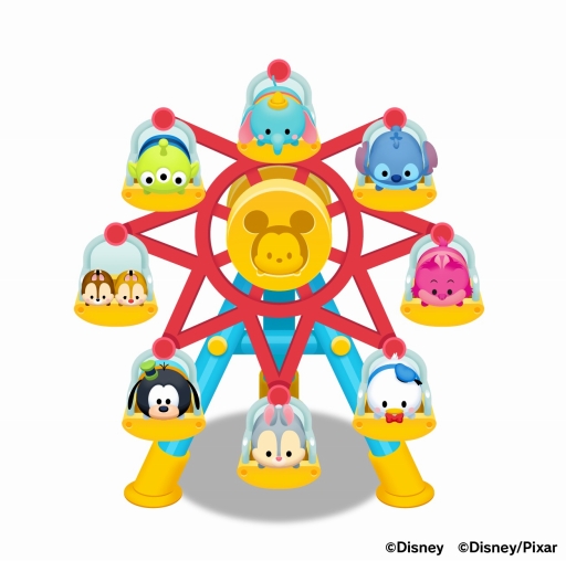 画像ギャラリー No.002のサムネイル画像 / 「ディズニー マジックキャッスル」に「ツムツム」シリーズのアイテムが登場