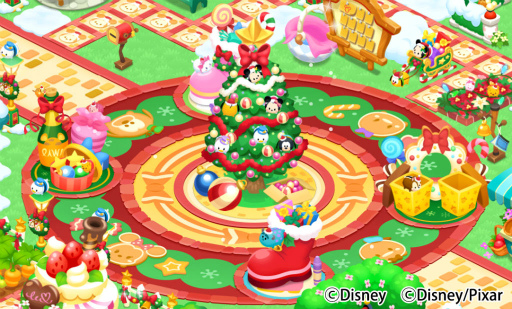 画像ギャラリー No.004のサムネイル画像 / 「ディズニー マジックキャッスル」，クリスマス＆ツムツムのイベントが開催