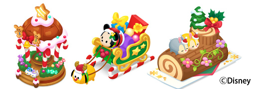 画像ギャラリー No.006のサムネイル画像 / 「ディズニー マジックキャッスル」，クリスマス＆ツムツムのイベントが開催