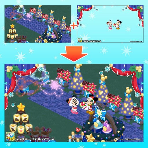 画像ギャラリー No.007のサムネイル画像 / 「ディズニー マジカルファーム」，クリスマス新イベントがスタート