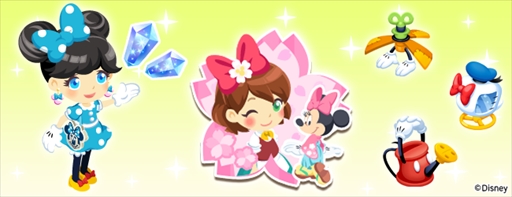 画像ギャラリー No.009のサムネイル画像 / 「ディズニー マジカルファーム」，イベント“ミニーの日♪春らんまん さくらパーティー”が開催